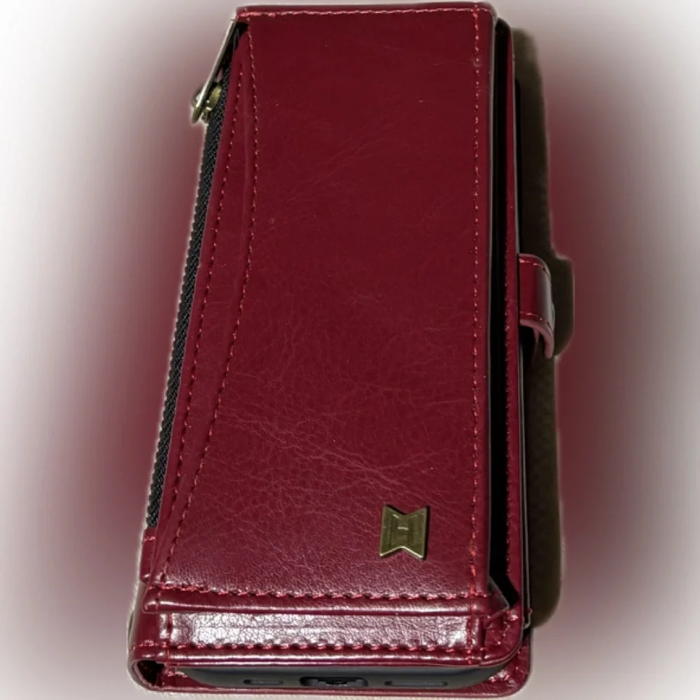 MEGSHI Wallet-style Polyurethane Leather iPhone Case